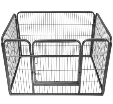 Weld Wire Heavy Dog Kennel, Dog Fence  With 4 Panel