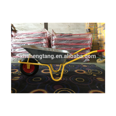 Good quality Europe type wheel barrow with metal tray