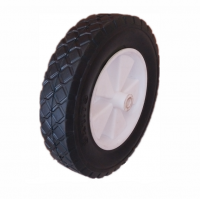 8 inch wheel solid rubber wheel for folding cart