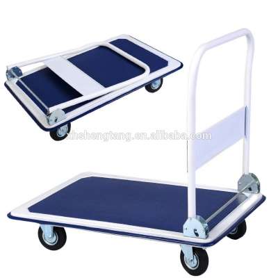 300kgs Plastic Foldable Platform Truck/Handtruck/Handcart/Trolley