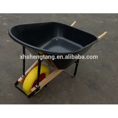 Heavy Duty Concrete Wheelbarrow WB7801 With Wooden Handle