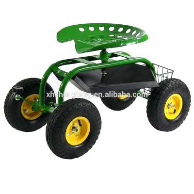 garden tool rolling garden work scooter