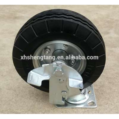 8 inch Universal PU Casters with brake