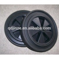 12 inch solid rubber wheels