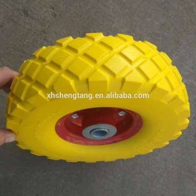 Wide Range Uses Flat Free Wheel 3.50-4