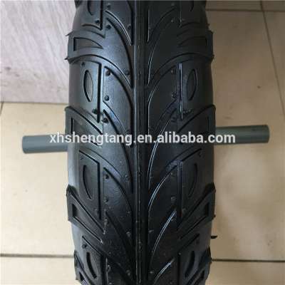 16 inch special high-end pneumatic rubber wheel with axle