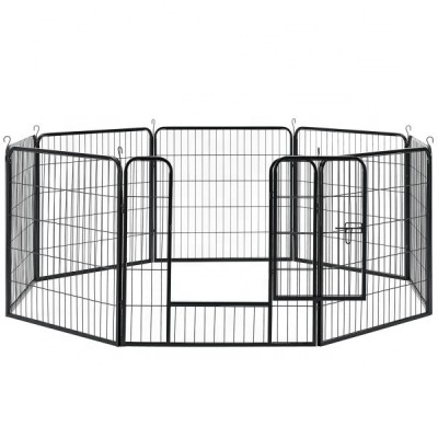 Welded Wire Big Size Dog Kennel, Dog Fence With 8 panel